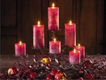 red candles