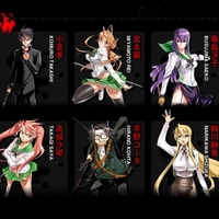 High School of the Dead - characters