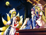 touhou girls