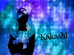 Kakashi- Black, Purple and Blue