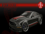 Shelby GT 500 - Black & Red