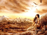 American Indian-Luis Royo