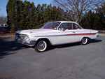 1961 Chevy Impala white