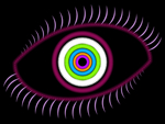 the colorful eye