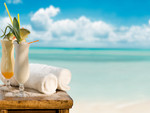 cocktails on the beach....