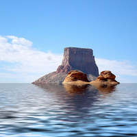 Waterfilled Lake Powell