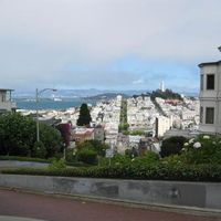 a view from lombard street