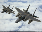 F-15 EAGLES