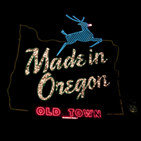 Made in Oregon "Christmas" Sign