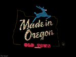 Made in Oregon "Christmas" Sign