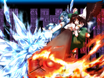 cirno and reiuji utsuho