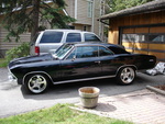 1966 chevy Chevelle black