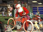 Santas Garage by tom newsom
