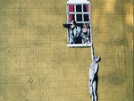 Banksy Almost Caught