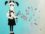 Banksy Nuclear Girl