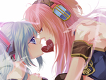 Hatsune Miku and Megurine Luka