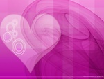 Pink Heart With Circles