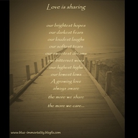 love is sharing