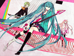 Hatsune Miku, Gumi, & Megurine Luka