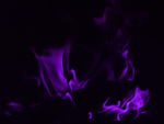 Purple Fire Flames
