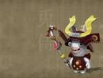 Rayman Raving Rabbids Werid Samurai