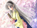 Tomoyo Sakagami in Lovely kimono