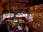 Boeing 747 Cockpit