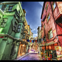 The Rainbow Street HDR