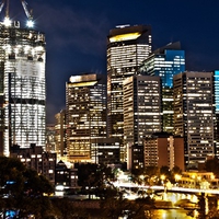 HDR Calgary Downtown Canada Day 2010