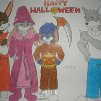 Celebration Art - Happy Halloween From Wizzy