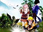 Sasuke,Naruto,Sakura