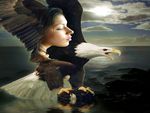 WOMAN- EAGLE