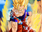 SSJ2 Goku Battle Damage