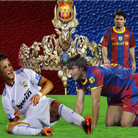 lio messi, ronaldo,& maxwell