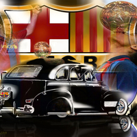 lio messi & ronaldhino