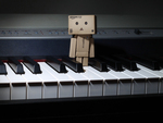 Danbo On The Piano