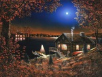  moon Light  cabin