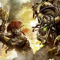 Warhammer Orc Fight
