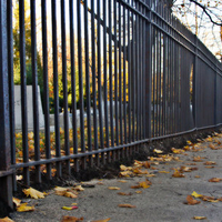 Autumn Along Cemetery