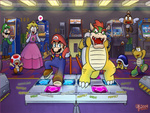 mario bowser ddr
