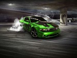 Ford Mustang GT Drifting