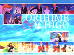 Orihime and ichigo