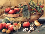 Christmas fruits