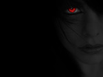 Red Eyes in Shadows
