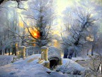 Snowy Bridge