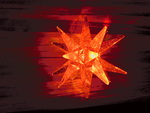 Red crystal Star