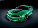 GREEN  CAMARO