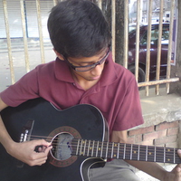Prem Devota playing Guiter