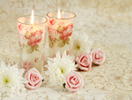 Romantic candles