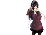 Anime Girl with Headphones